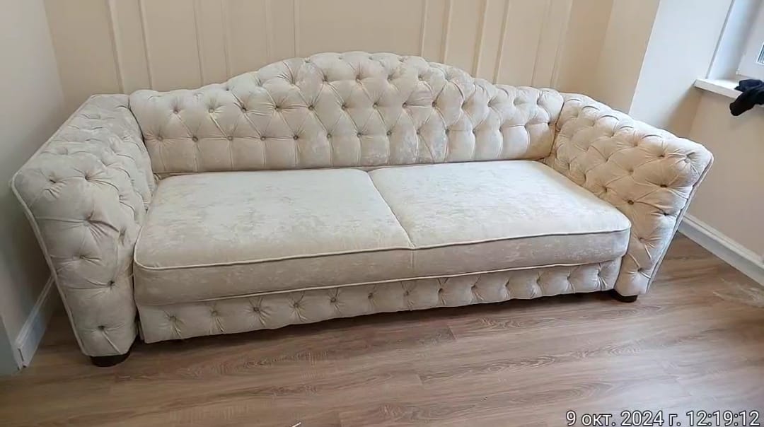 Обивка дивана. Полежаевская