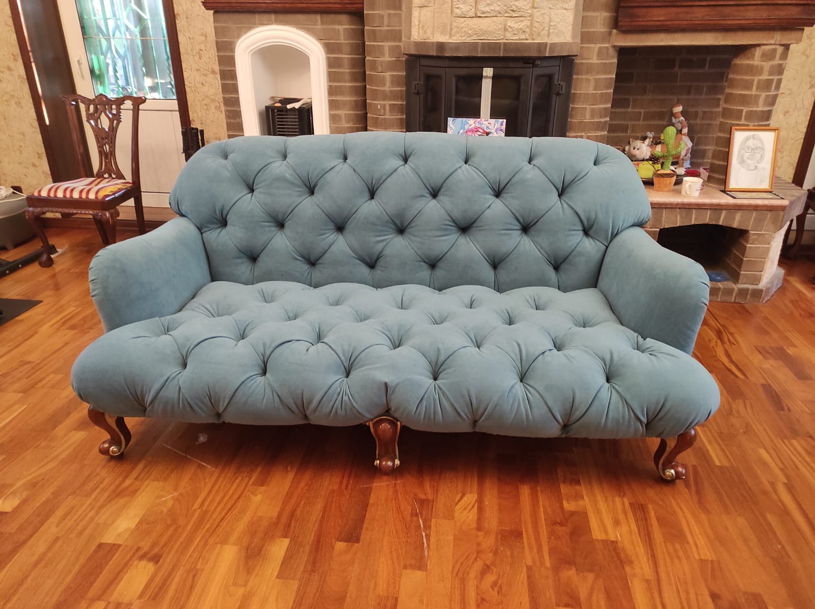 Перетяжка дивана. Полежаевская